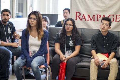 Area High School Students Talk Media on Journalism Day