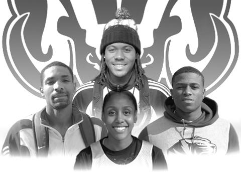 African-american student athletes uphold legacy
