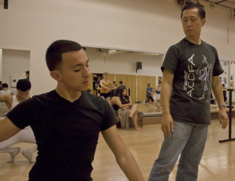 Honoring an instructor through dance
