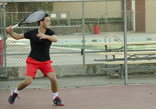 Men’s Tennis Team Hopeful, Despite Challenges