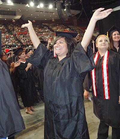 Fresno City College’s Graduation Ceremony at the Selland Arena on May 23, 2014. 