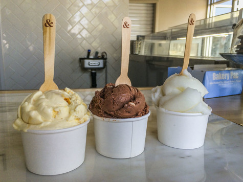 Ampersand ice cream.