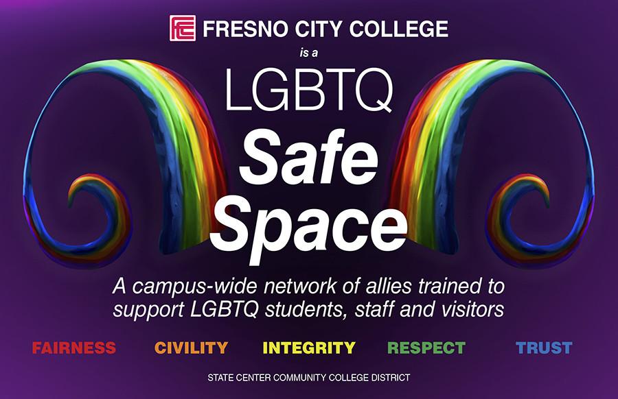 LGBTQ Safe Space Logo.