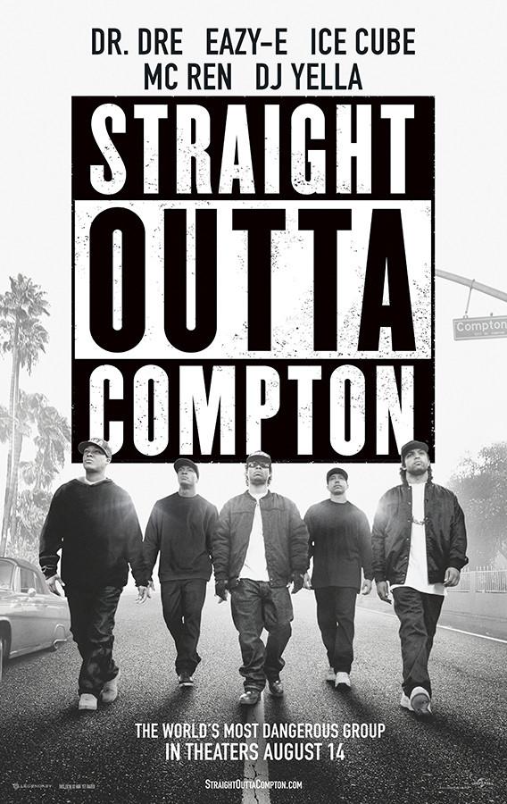 ‘Straight Outta Compton’ movie poster.