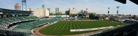 Chukchansi Park, Downtown Fresno, March 24, 2016