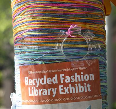 The Recycled Fashion Library Exhibit will have its unveiling on April 22 from 7 p.m. to 8 p.m.