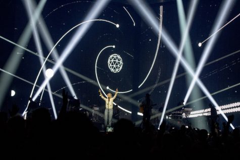 Taya Smith and Hillsong United perform live at Selling Arena in Fresno, Calif. on May 16, 2016.