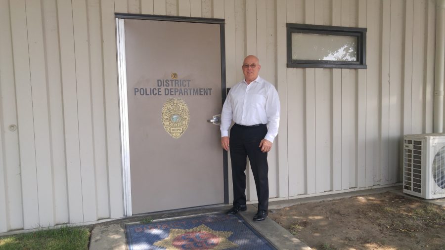 New interim chief Dave Paris stands outside his office on Monday, Aug. 22, 2016. 