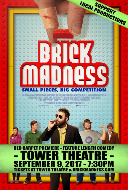 Brick Madness Movie Poster advertising Tower Theatre premiere courtesy of FresYes.com 