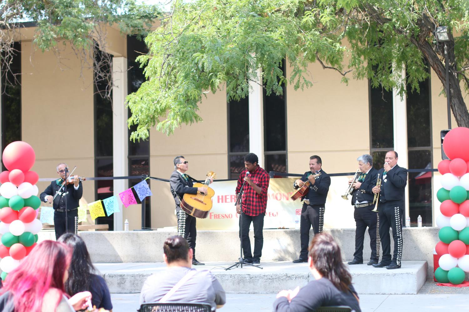 The Fresno City College student activities office organized a Club Rush on Thursday, Sept. 14, 2017 to coincide with the beginning of Latino Heritage Month.