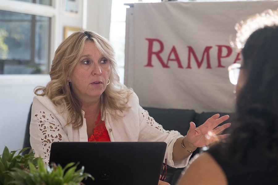 Fresno City College President Carole Goldsmith talks about her plans for the college on Aug. 28, 2018.