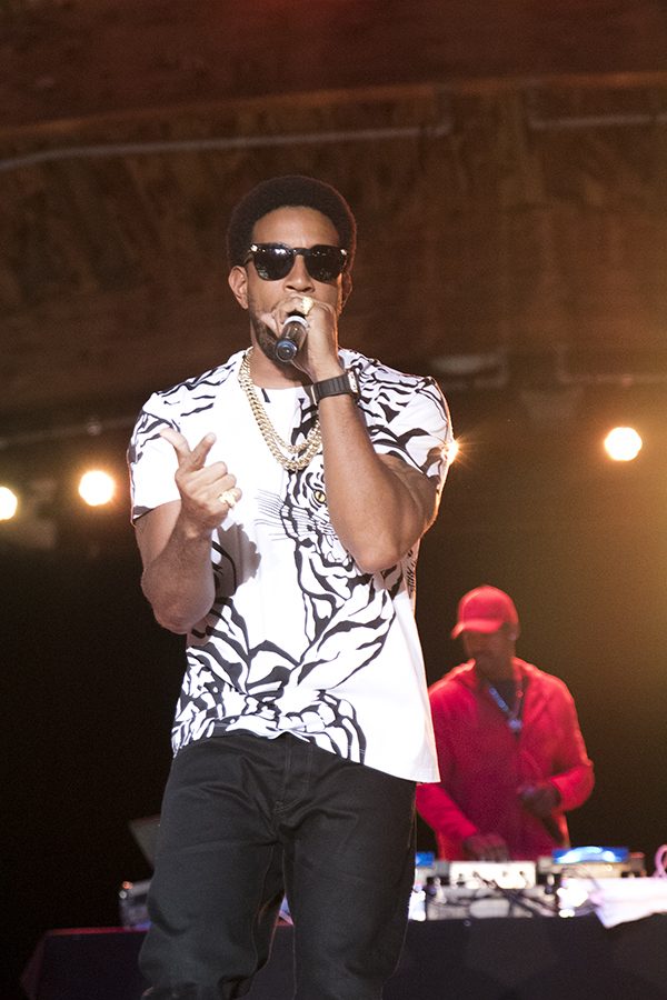 Rapper Ludacris perfroms at Paul Paul theater on Friday, Oct. 15, 2018.