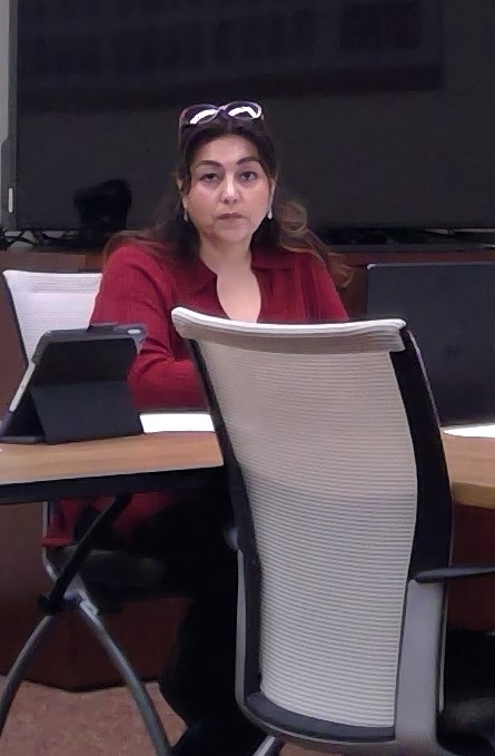 Acting ASG President Marisol Valdivia takes office following the sudden resignation of former President Angela Van Gilder, Feb. 5, 2019.