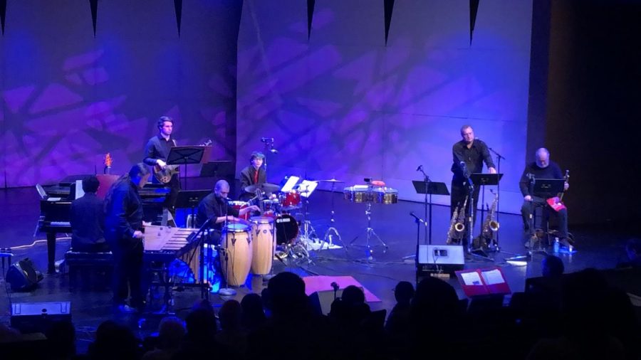 Latin jazz ensemble performs “Soul Sauce (Guachi Guara)” by, Dizzy Gillespie/Chano Pozo, with special guests, Kevin Cearley (trumpet), and Ron Catalano (saxophone)

