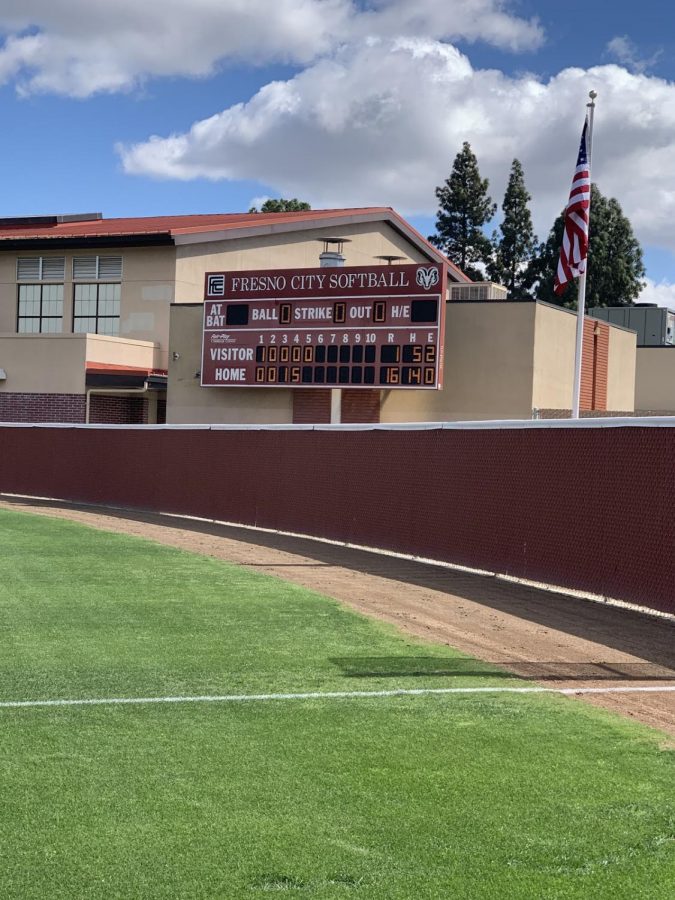 Fresno City College defeats Cerro Coso College 16-1 on Tuesday, April 16, 2019.