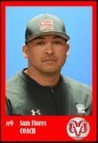 Rams assistant baseball coach Sam Flores.