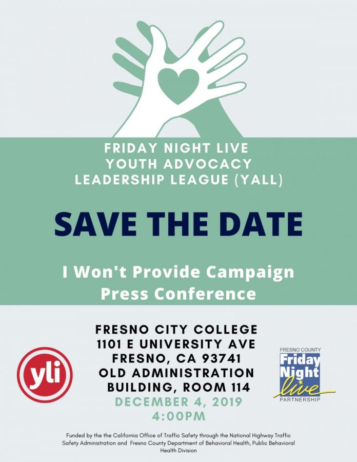 Youth Leadership Institute will host a press conference addressing faculty and students on the issue of underage drinking in the OAB on Wednesday, Dec. 4 at 4 p.m. Image courtesy of Youth Advocacy Leadership League