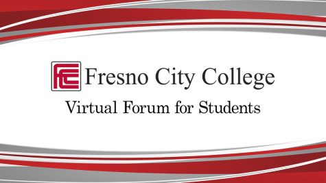 Image from Fresno City Colleges email to students about open forum on Oct. 1. 