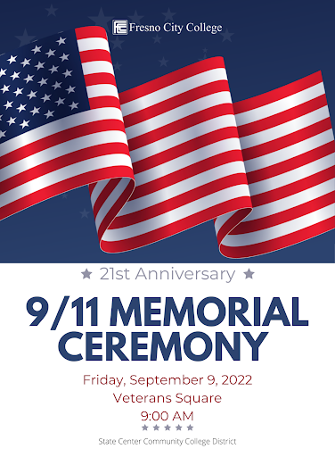 A time to remember loved ones lost during 9/11, with a memorial being held at Fresno City College's Veteran Square on Sept. 9, 2022