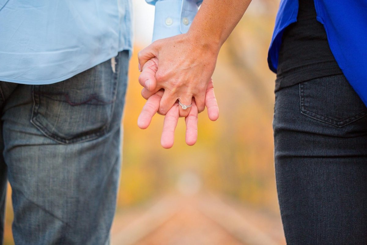 A staged photo of a couple holding hands on Feb. 2, 2024. Photo/ pickpik.com