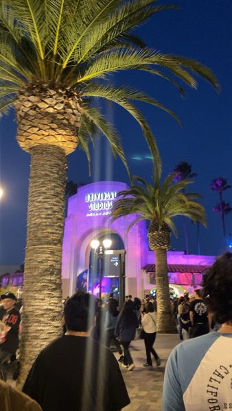 The outside of Universal Studios Hollywood on Oct. 4, 2024 during Halloween Horror Nights. This was the last time Victoria, the author, went to Universal Studios Hollywood. Photo contributed by Victoria Resendez. 