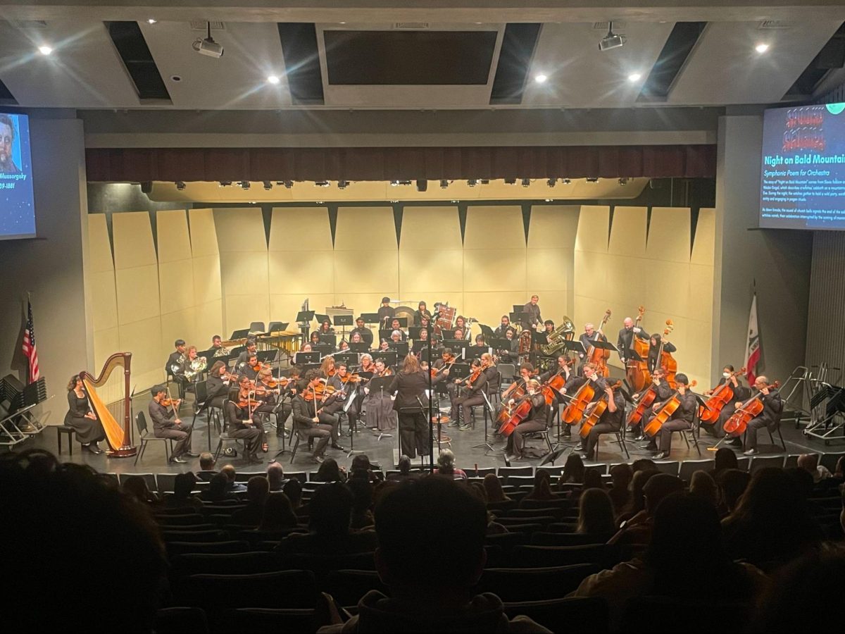The Fresno City College symphony orchestra performs the Peer Gynt Suite at the FCC theatre on Oct. 14.