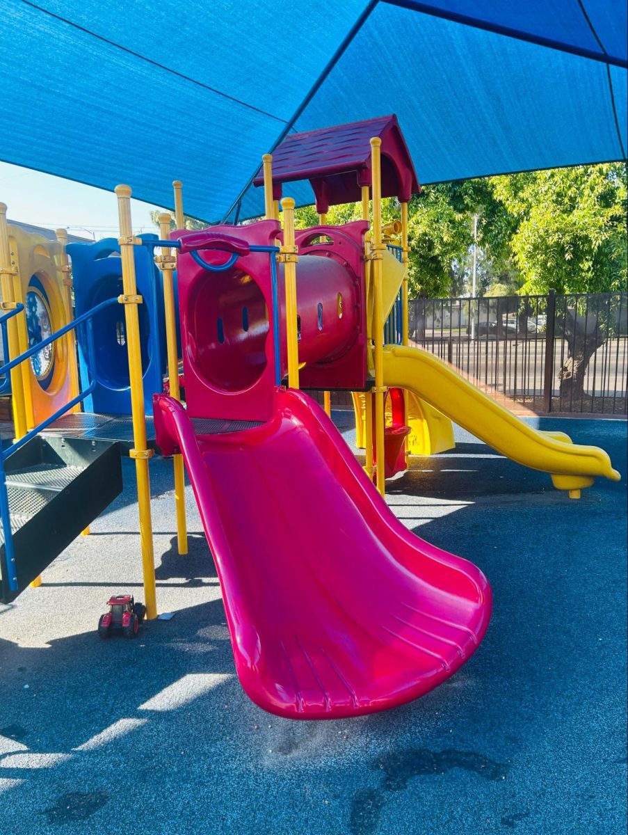  Play structure at Panda’s Environmental Daycare and School, photo provided by on-site teacher, Jasmine Davis, on March 18.