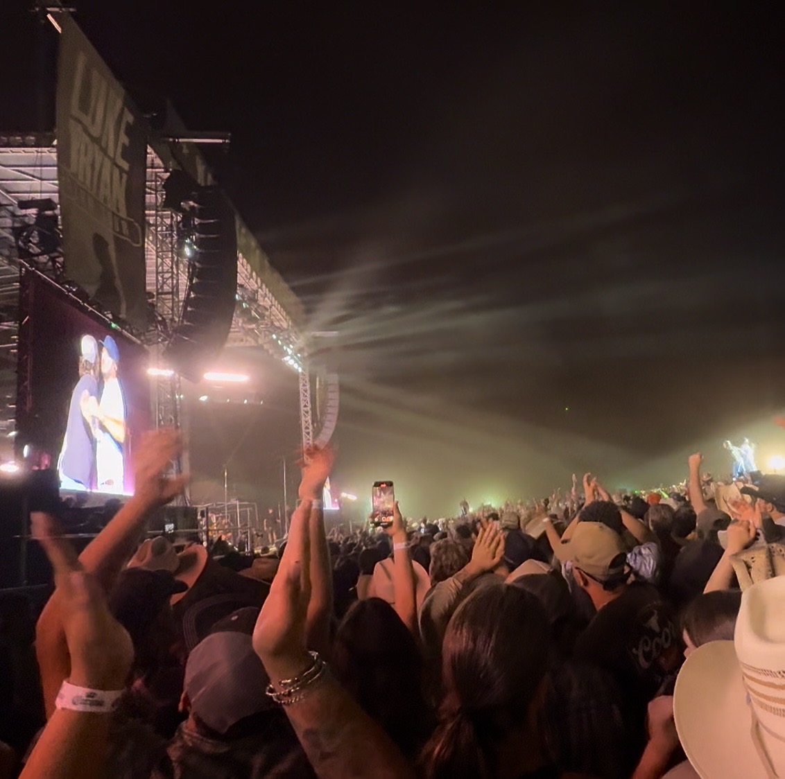 The audience gathered at Luke Bryan’s Farm Tour on May 15, 2025 at Harlan Ranch.