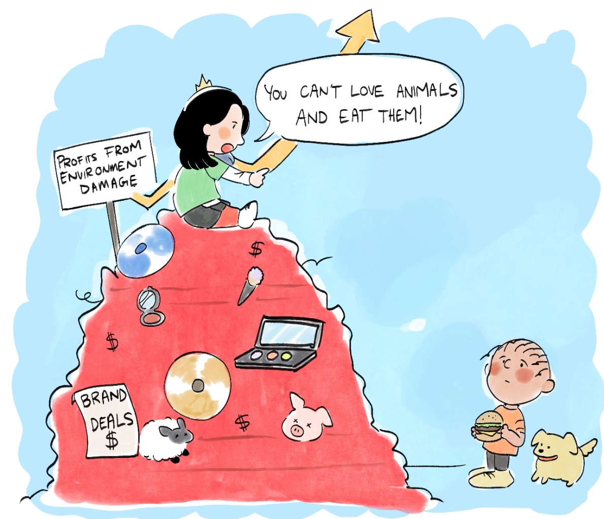 Loving Animals and Eating Meat: Into the World of Hypocrisy